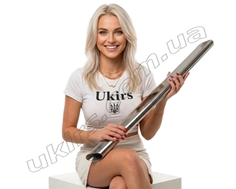 Труба нержавіюча овальна 40х20х1.2 мм 600 GRIT AISI 201