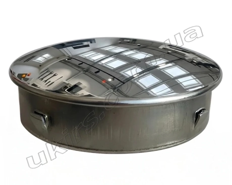 Заглушка нержавіюча для труби ∅ 50.8х1.5 мм 600 GRIT AISI 304