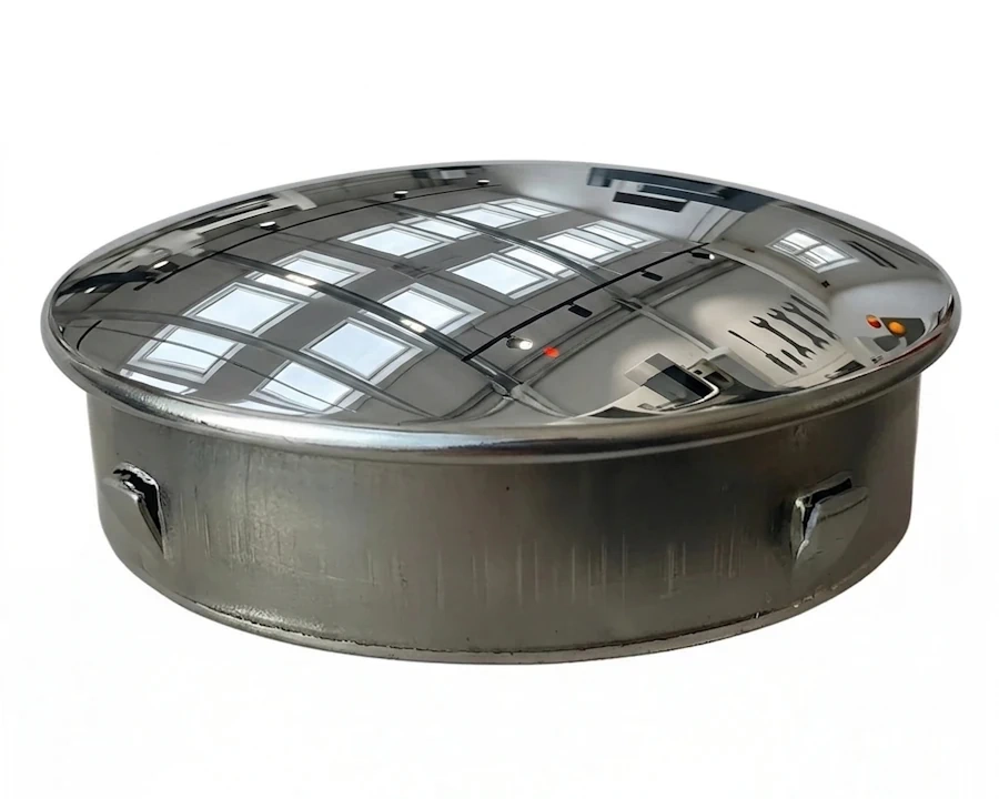 ゆえ Заглушка нержавеющая для трубы 50.8х1.5 мм 600 GRIT (Код: 8010