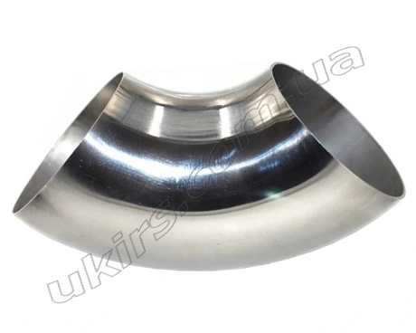 Відвід нержавіючий ∅ 88.9х1.5 мм 400 GRIT AISI 304