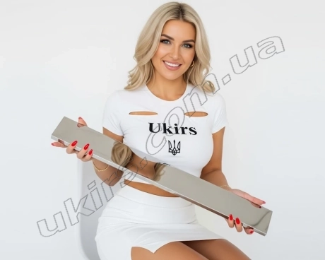 Труба нержавіюча профільна прямокутна 80х10х1,5 мм 600 GRIT (дзеркальна, полірована, глянець) AISI 201