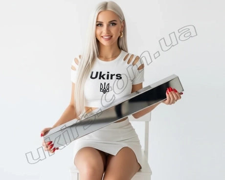 Труба нержавіюча 80х30х1,5 мм 600 GRIT AISI 201
