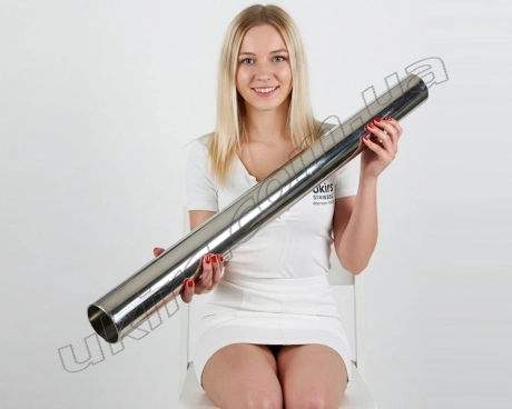 Труба нержавіюча ∅ 70х2 мм 600 GRIT AISI 201