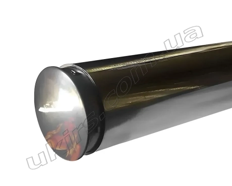 Заглушка внутрішня торцева забивна з нержавіючої сталі для труби круглої діаметром 42,4х1,5 мм