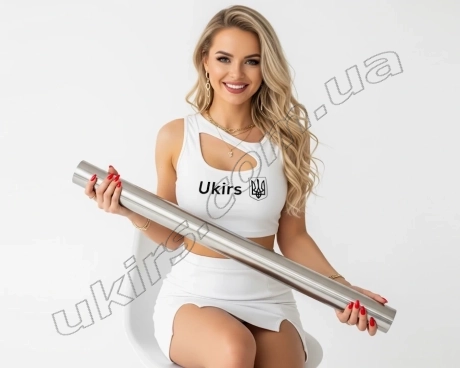 Труба нержавіюча ∅ 48.3х1.5 мм 600 GRIT AISI 304