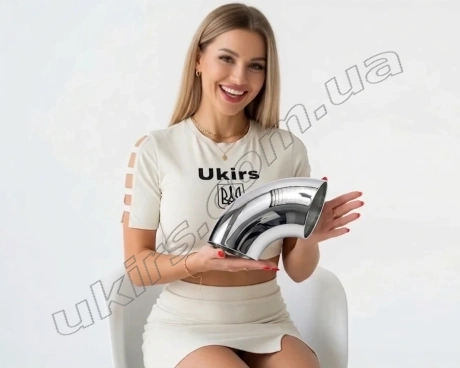 Відвід нержавіючий ∅ 114.3х1.5 мм 400 GRIT AISI 304