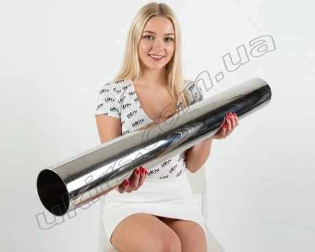Труба нержавіюча ∅ 114.3х2 мм AISI 304 600 GRIT (дзеркальна, полірована)