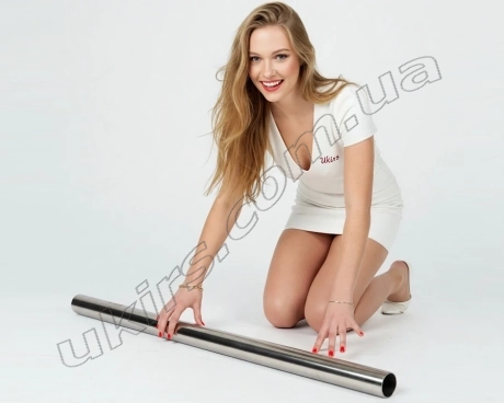 Труба нержавіюча ∅ 40х1.5 мм 600 GRIT AISI 201