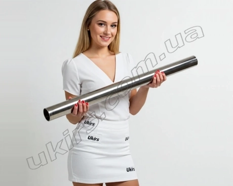 Труба нержавіюча ∅ 50.8х1.5 мм 600 GRIT (дзеркально полірована) AISI 201