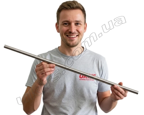 Труба нержавіюча ∅ 14х1 мм 600 GRIT (дзеркально полірована) AISI 304
