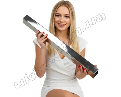 Труба нержавеющая 30х30х2 мм 600 GRIT AISI 304