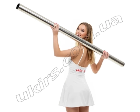 Труба нержавіюча ∅ 42.4х1.5 мм 600 GRIT (дзеркально полірована) AISI 304