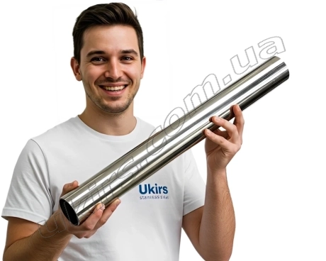 Stainless steel pipe ∅ 57x1.5 mm 600 GRIT AISI 304