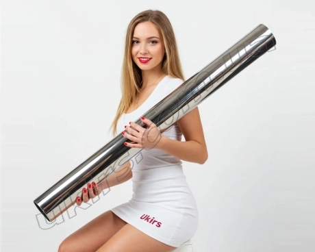 Труба нержавіюча ∅ 76.1х1.5 мм 600 GRIT AISI 304