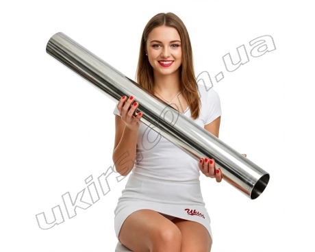 Труба нержавіюча ∅ 88.9х2 мм 600 GRIT (дзеркально полірована) AISI 304