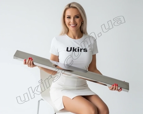Труба нержавіюча 80х10х1,5 мм 600 GRIT (дзеркальна) AISI 201