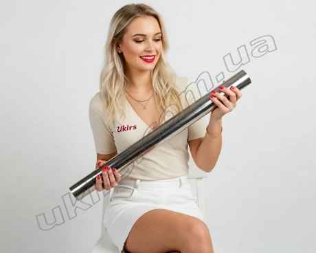 Труба нержавіюча ∅ 42.4х1.5 мм 600 GRIT (дзеркальна, полірована) марка AISI 201