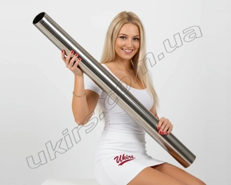 Труба нержавіюча ∅ 60.3х2 мм 600 GRIT AISI 201