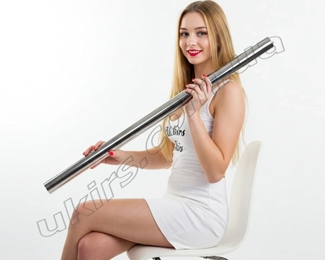 Stainless steel pipe ∅ 28x1.5 mm 600 GRIT AISI 304