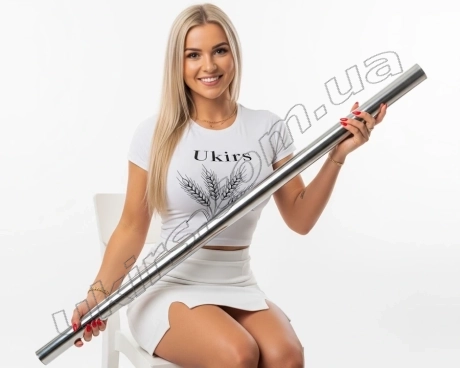 Stainless steel pipe ∅ 32x1.2 mm 600 GRIT AISI 304