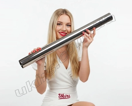 Труба нержавіюча ∅ 38х1.5 мм 600 GRIT (дзеркальна, полірована) марка AISI 304