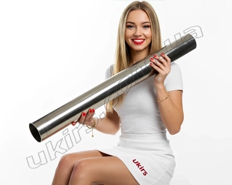 Труба нержавеющая ∅ 60.3х2 мм 600 GRIT AISI 304