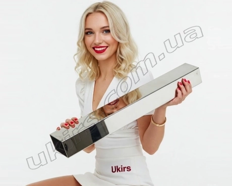 Труба нержавіюча 60х60х2 мм 600 GRIT AISI 304