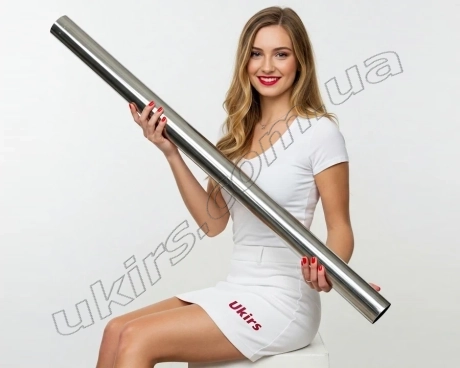 Труба нержавіюча ∅ 45 мм, товщина 1.5 мм 600 GRIT AISI 304