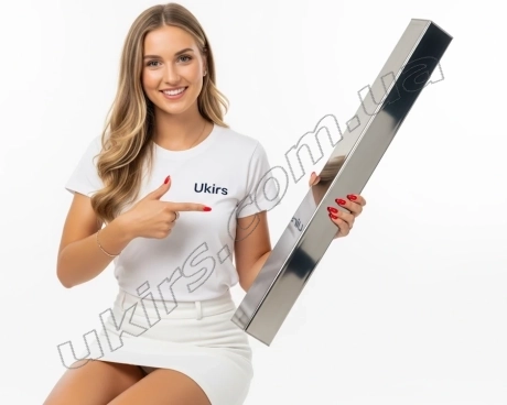 Труба нержавеющая 60х60х3 мм 600 GRIT AISI 304