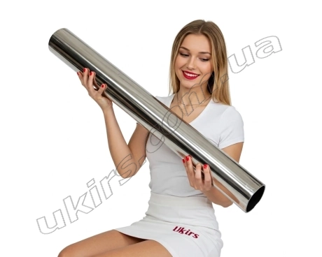 Труба нержавіюча ∅ 76.1х2 мм 600 GRIT AISI 304