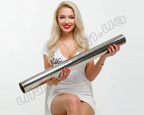 Труба нержавіюча ∅ 85 мм, товщина 2 мм 600 GRIT AISI 304