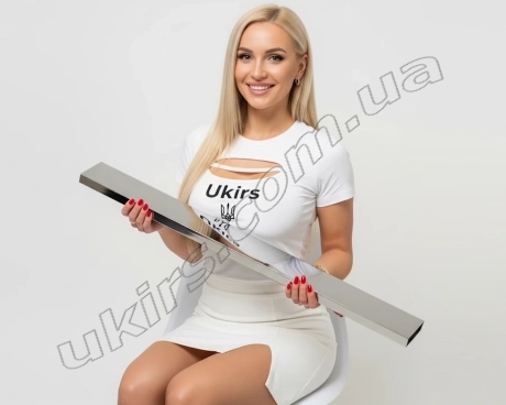 Труба нержавіюча 60х10х1,5 мм 600 GRIT AISI 304