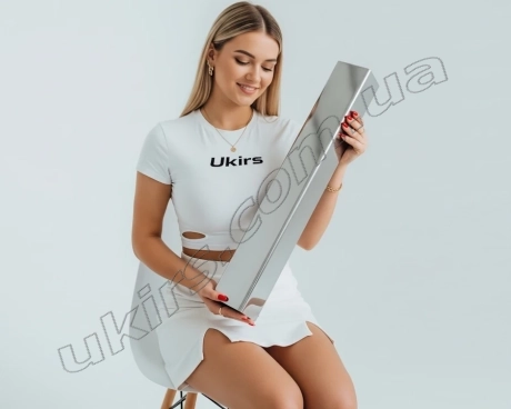 Труба нержавіюча 80х60х2 мм 600 GRIT (дзеркально полірована) AISI 201
