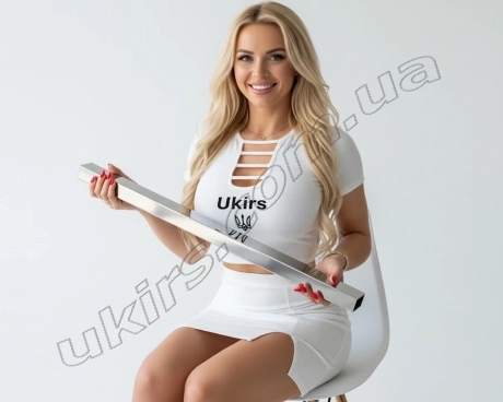 Труба нержавіюча 25х25х1,5 мм 600 GRIT AISI 304