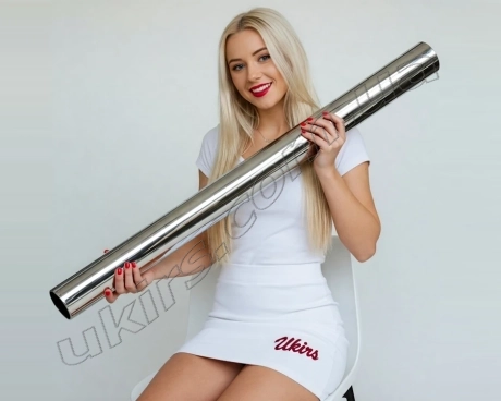 Труба нержавіюча ∅ 70х1.5 мм 600 GRIT AISI 201