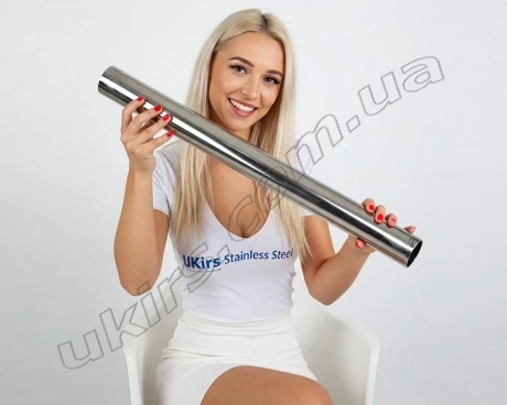 Stainless steel pipe ∅ 40x1 mm 600 GRIT AISI 304