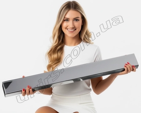 Труба нержавіюча 100х20х2 мм 600 GRIT (дзеркальна, полірована) марка AISI 201