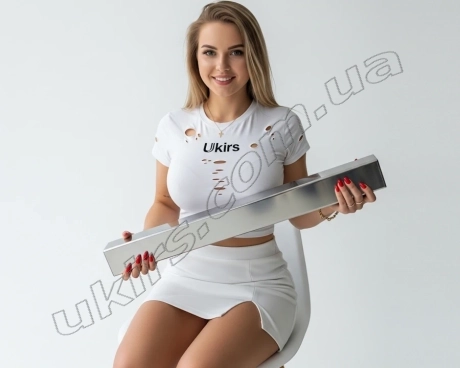 Stainless steel pipe 60x40x1.5 mm 600 GRIT AISI 304