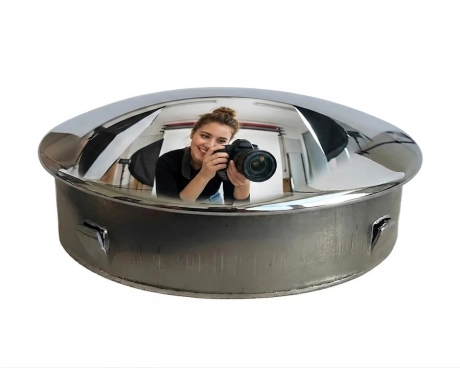 Stainless steel plug for pipe ∅ 38x1.5 mm 600 GRIT AISI 304