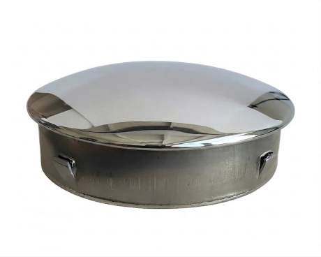 Stainless steel plug for pipe ∅ 38x1.5 mm 600 GRIT AISI 304