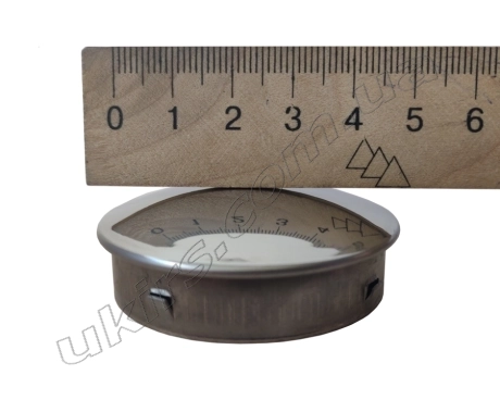 Заглушка внутрішня торцева забивна із нержавіючої сталі дзеркальна полірована для труби 50,8х1.5 мм