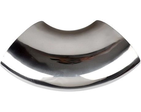 Відвід нержавіючий ∅ 114.3х1.5 мм 400 GRIT AISI 304