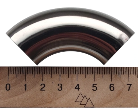 Відвід нержавіючий ∅ 25х1.5 мм 400 GRIT AISI 304