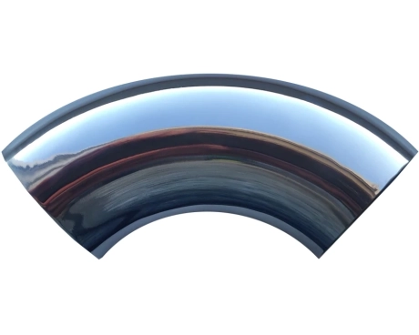 Відвід нержавіючий ∅ 50.8х1.5 мм 400 GRIT AISI 304