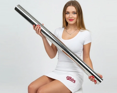 Труба 50.8х1.5 мм поверхня дзеркальна, марка AISI 201