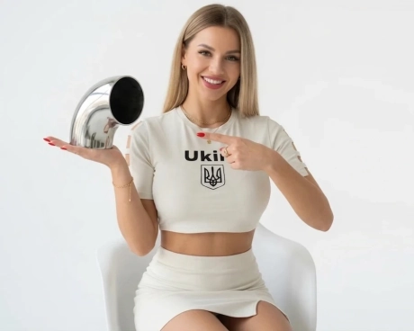 Відвід нержавіючий ∅ 88.9х1.5 мм 400 GRIT AISI 304