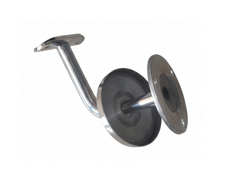 Stainless steel handrail holder for round pipe ∅ 50.8 / ∅ 52 / ∅ 54 mm 600 GRIT AISI 304