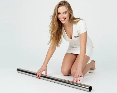 Труба нержавіюча ∅ 40х1.5 мм 600 GRIT AISI 201