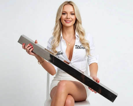 Труба нержавіюча 60х60х3 мм 600 GRIT AISI 201