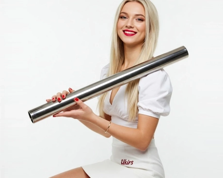 Труба нержавіюча ∅ 38х1.2 мм 600 GRIT (дзеркально полірована) AISI 304